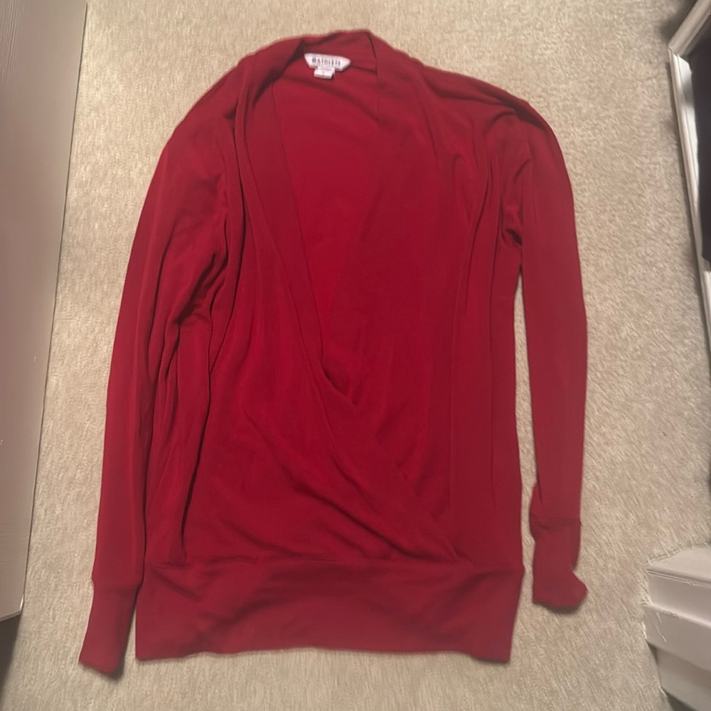 Athleta size small wrap sweatshirt